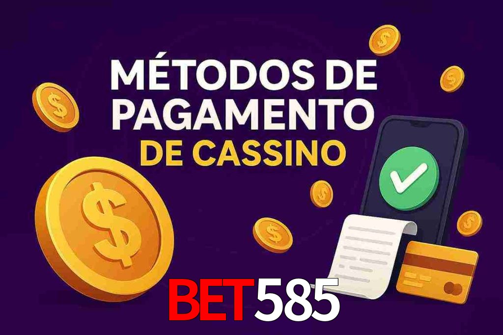 Métodos de Pagamento no bet585